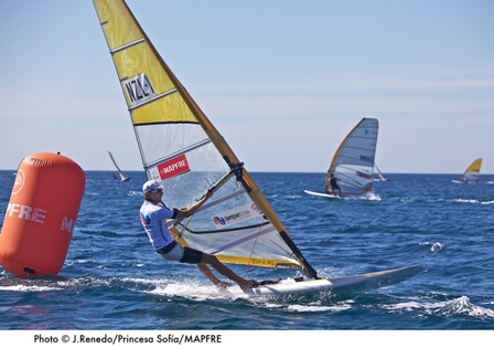 New Zealand RS:X Boardsailor Tom Ashley 